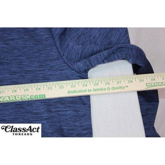 Callaway Men's Golf 1/4 Button Up Pullover Sweater Blue Fleece Lined SZ XXL - Picture 4 of 9